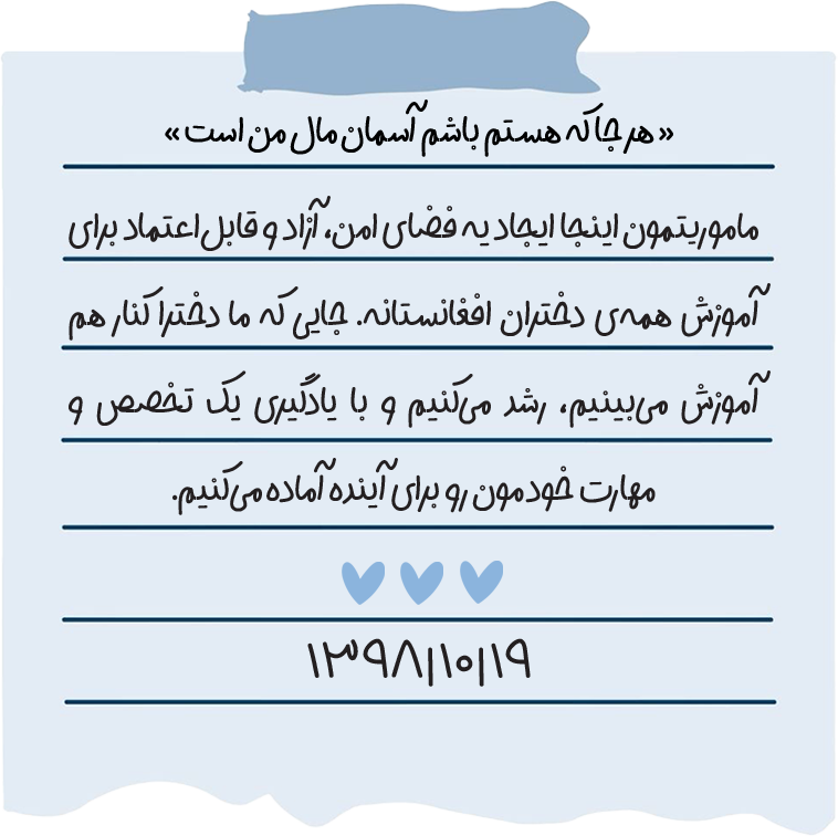 توضیح کوتاه درباره مدرسه